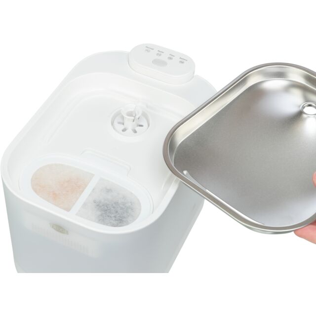 Aqua Square Drinking Fountain Plastic/ Stainless Steel, 2.5l/23.5