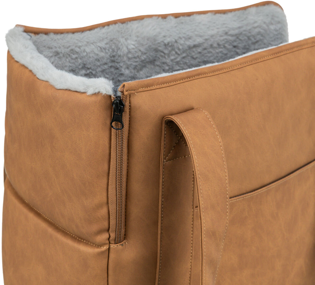 28848 Evelyn carrier, 40 x 30 x 20 cm, brown/grey