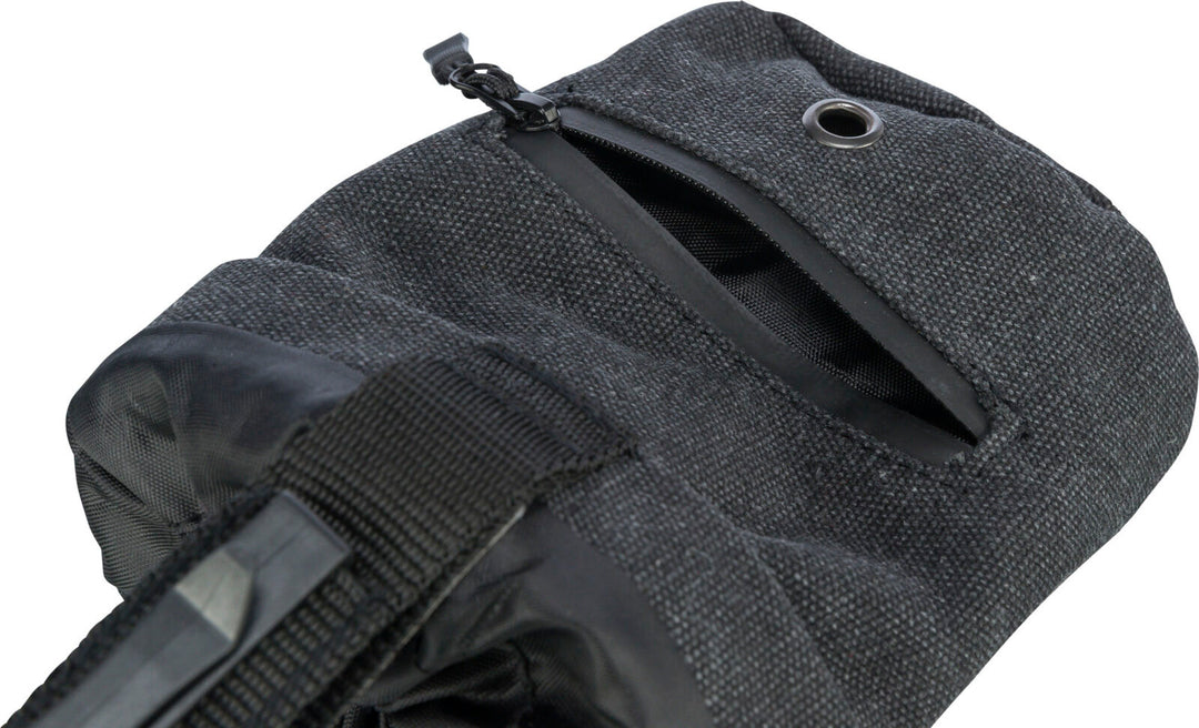 32292 BE NORDIC snack bag, -· 10 - 14 cm, black