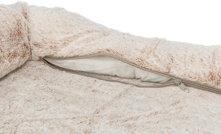 Lino vital bed, square,  beige
