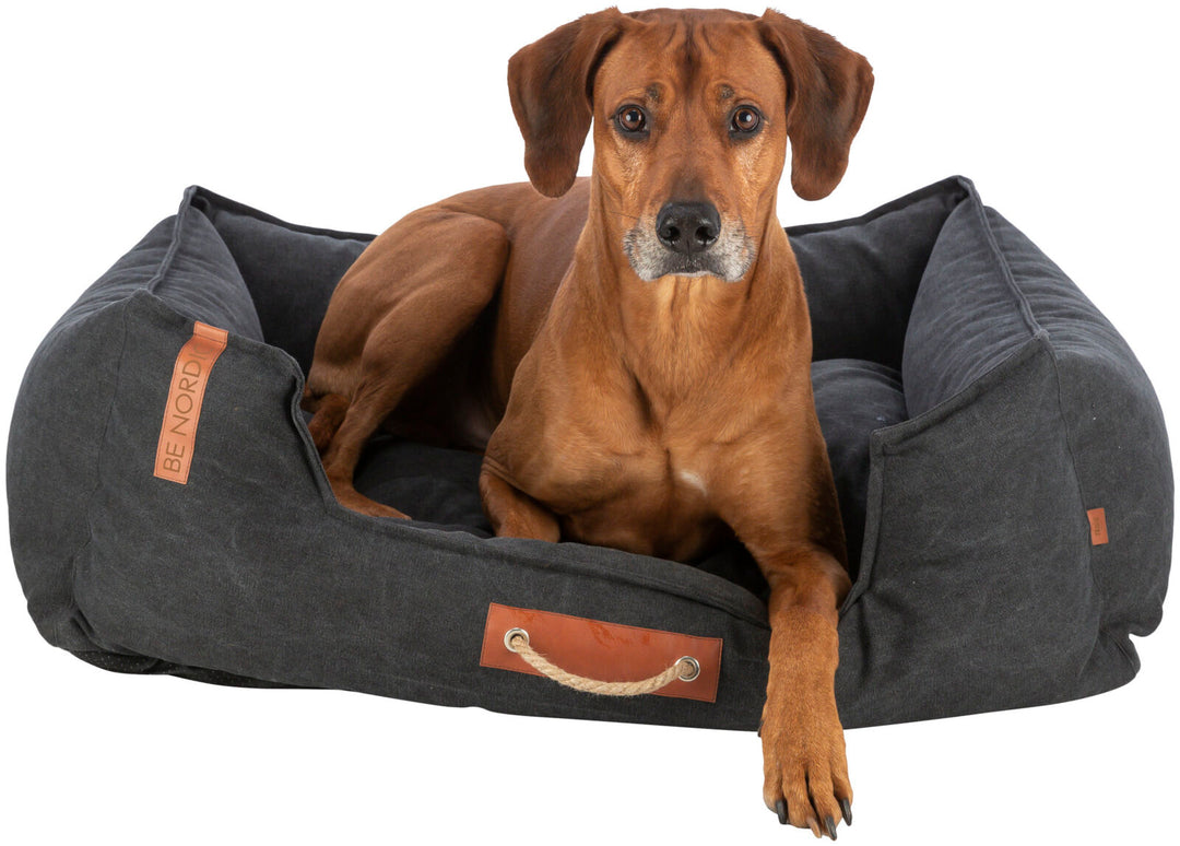 BE NORDIC Fohrr bed, square, black