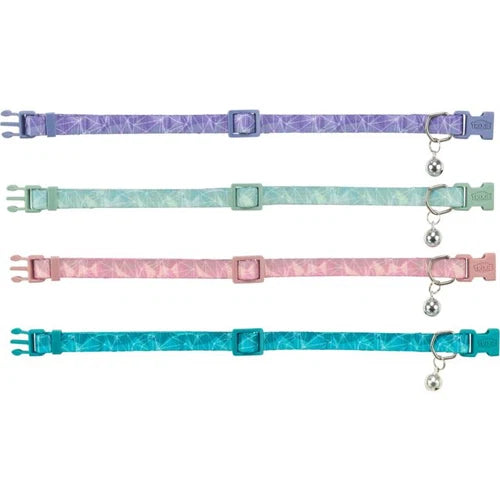 41431 Cat collar, geometry, 20-34 cm/10 mm, various