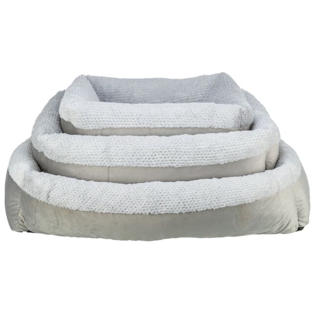 Xmas Livia soft bed, square, grey