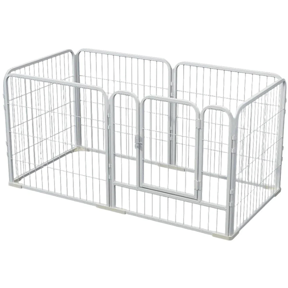 Metal Exercise Playpen (White)