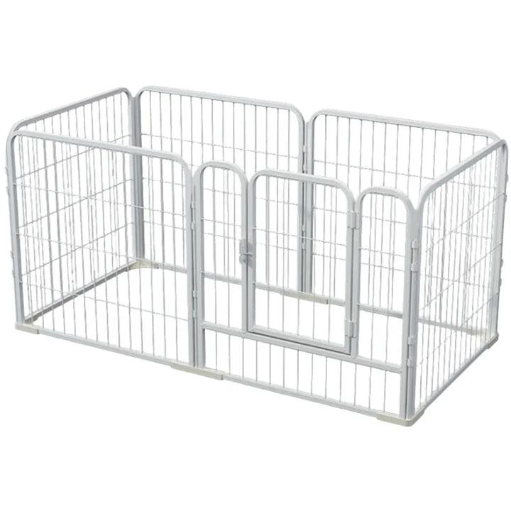 Metal Exercise Playpen (White)