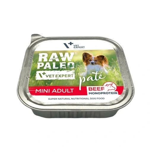 Raw Paleo Mini Adult Beef, 150g Foil
