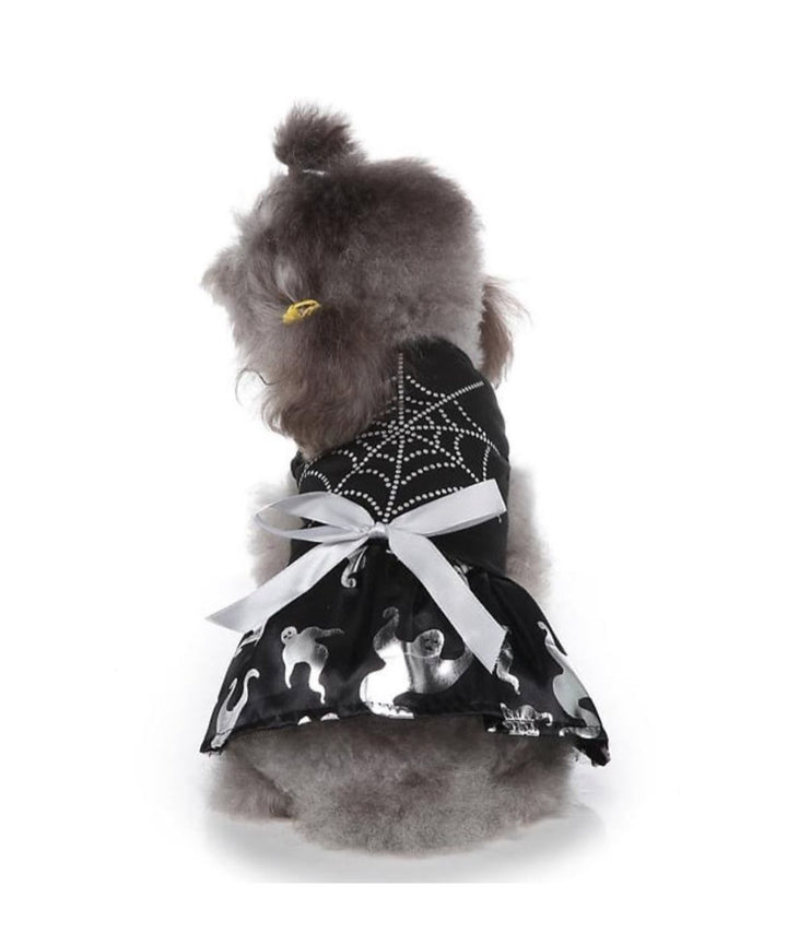 Halloween Silver Ghost Dress