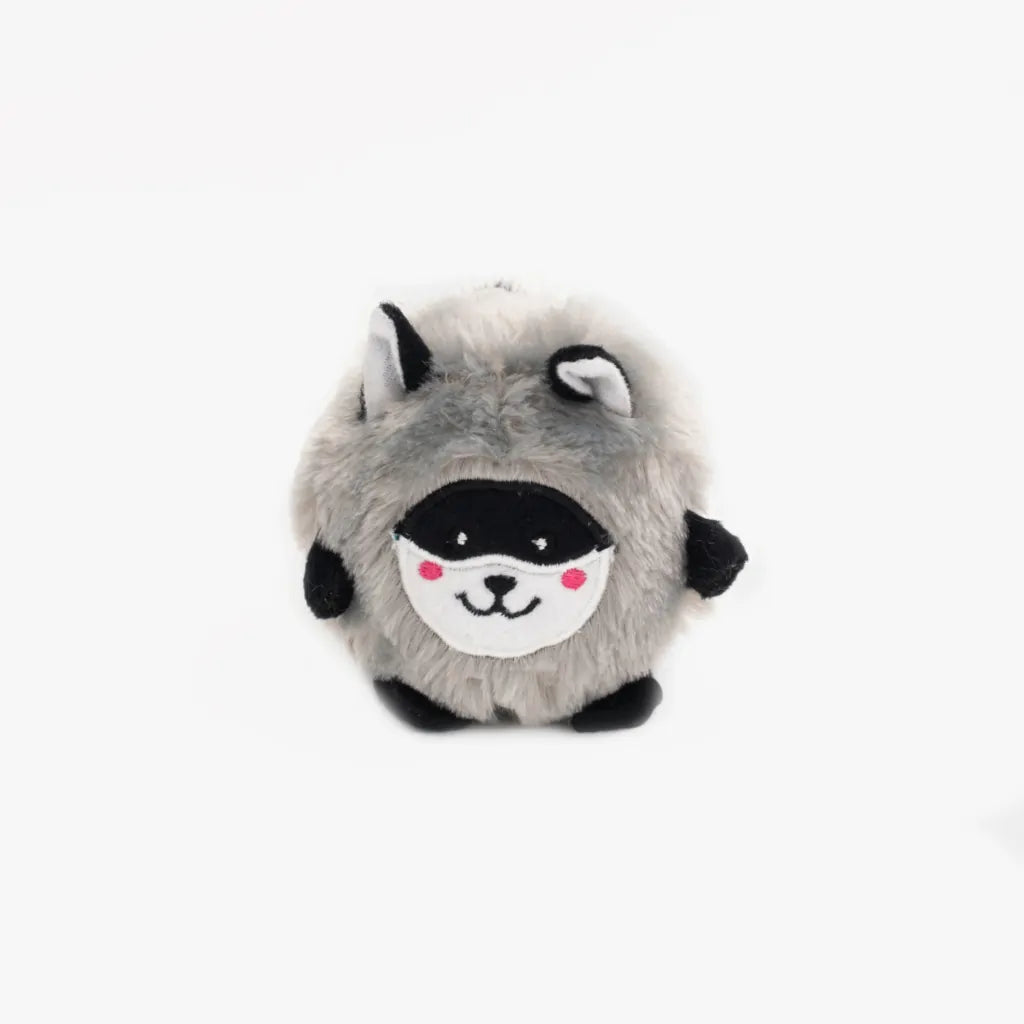 Zippy Paws - Bushy Throw Raccoon