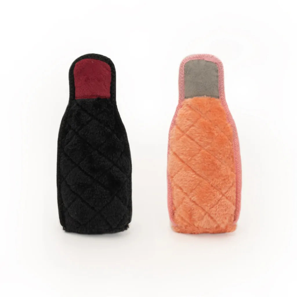 Zippy Paws -Z-Stitch Happy Hour Crusherz 2-Pack – Merlot and Rosé
