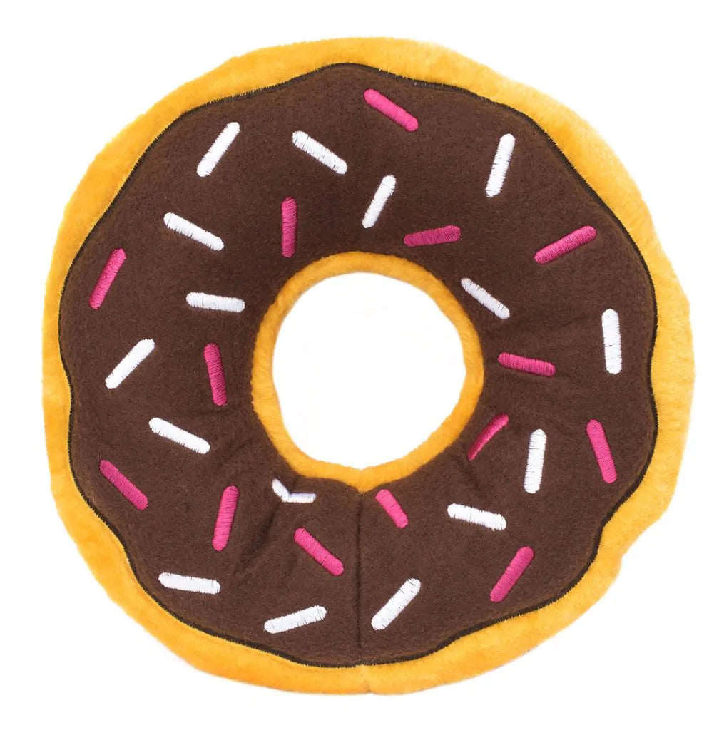 Zippy Paws - Jumbo Donutz Buddies - Chocolate