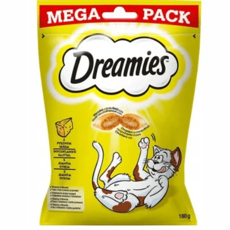 Dreamies Mega pack - Cheese, 180g