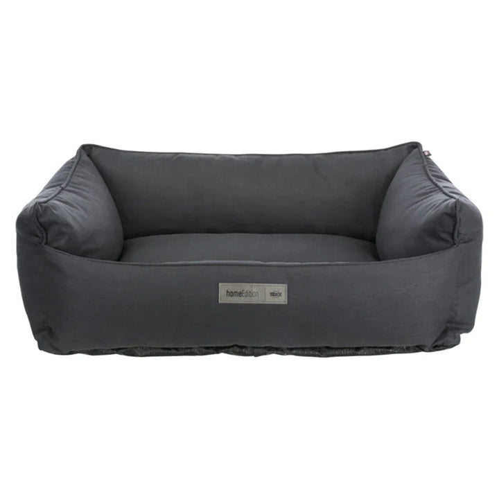 Farello bed, square, black
