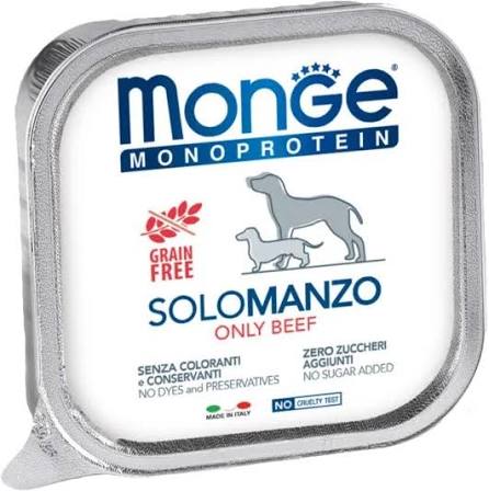 Monge Dog Wet Monoprotein only Beef 150g