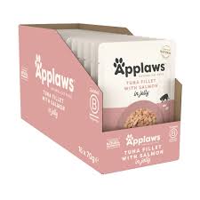Applaws Pouches Tender Tuna with Salmon in tasty Jelly - 1 bx (16pc)