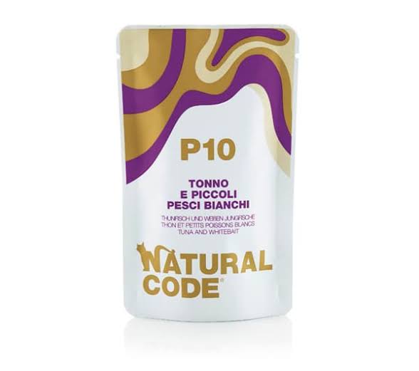 Natural Code Adult Cat 70g, P10 - Tuna &amp; Whitebait