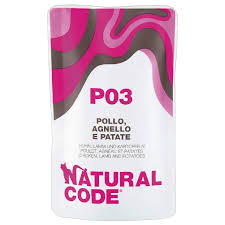 Natural Code Adult Cat 70g, P03 - Chicken, Lamb &amp; Potatoes