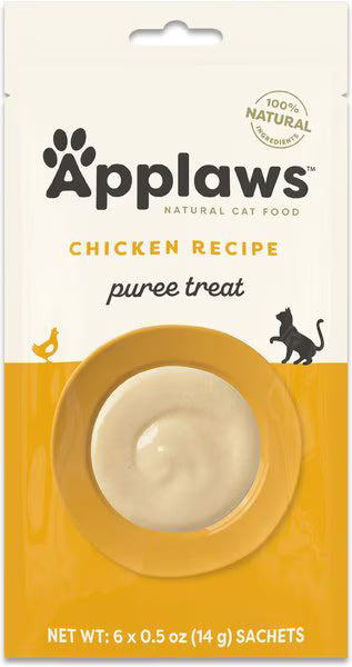 Applaws cat chicken puree treat