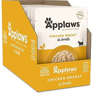 Applaws Pouches Chicken Breast in Broth, 70g - 1 bx (12pc)