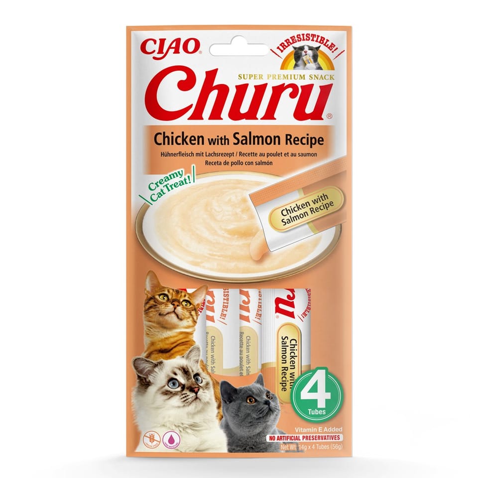 Churu - Chicken with Salmon Recipe, 4 pc