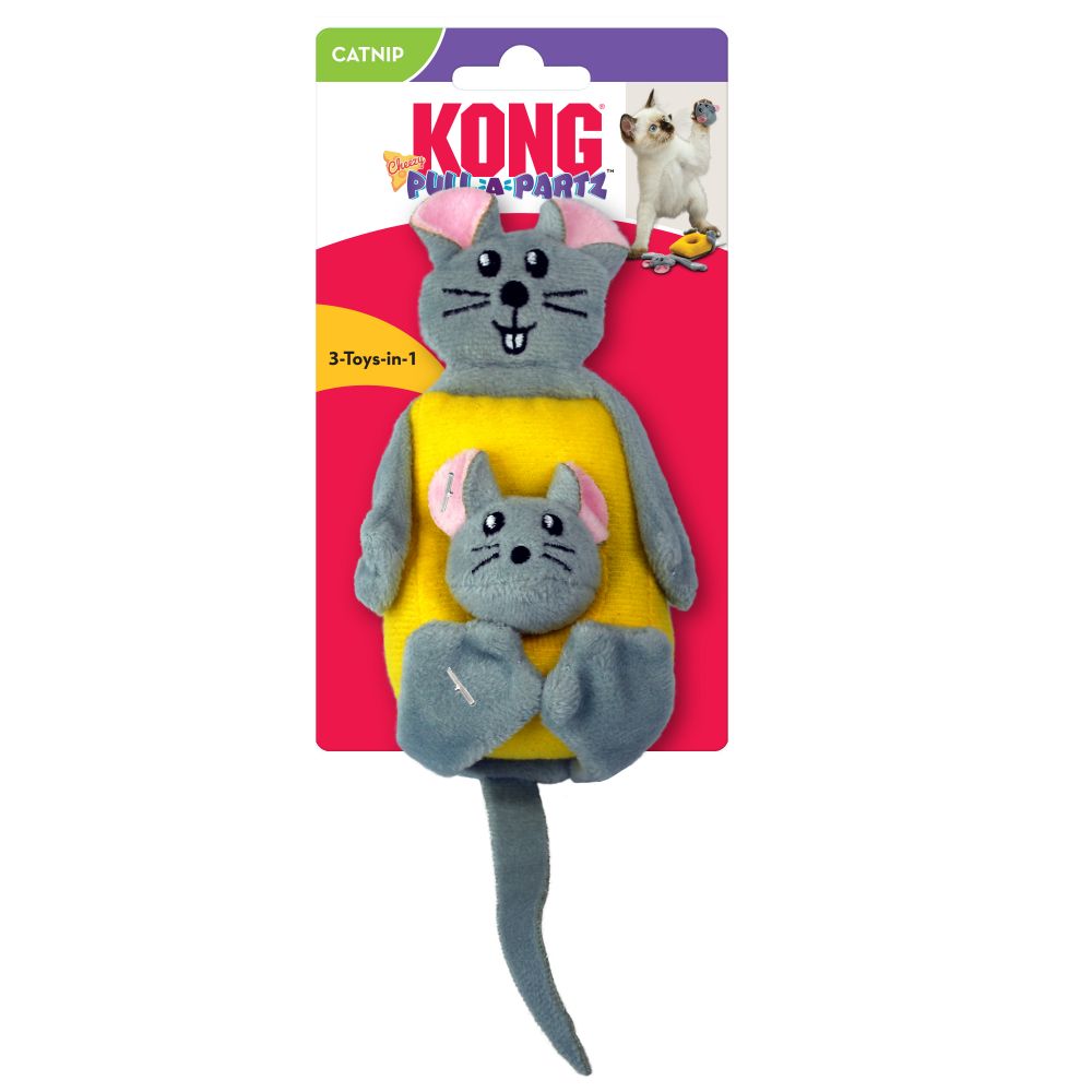 KONG - Cat Pull-A-Partz Cheezy