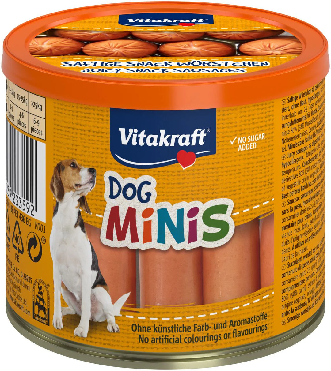 Vitakraft Dog Minis - Sausages