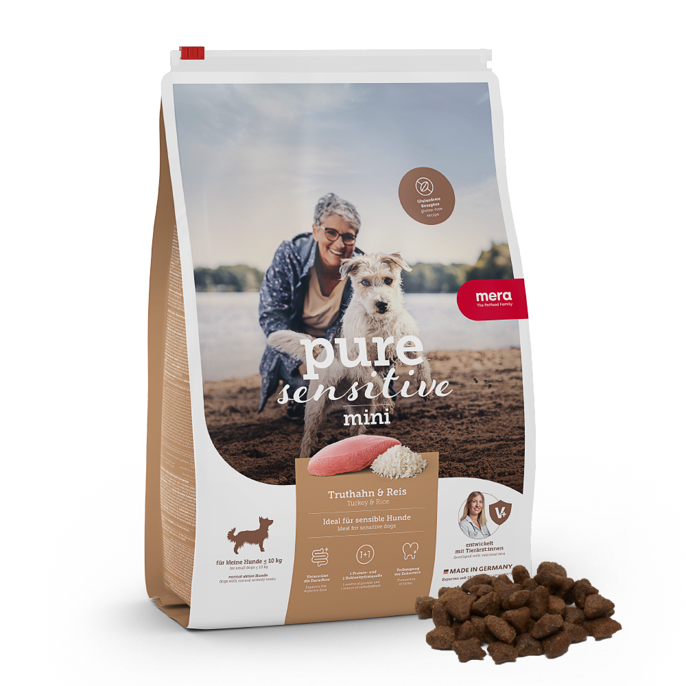 MERA Pure Senstive - TURKEY & RICE - MINI ADULT
