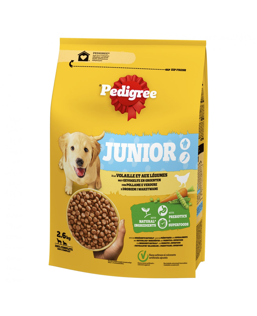 Pedigree Junior Chicken - 2.6 Kgs
