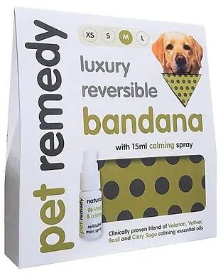 Pet remedy luxury calming bandana
