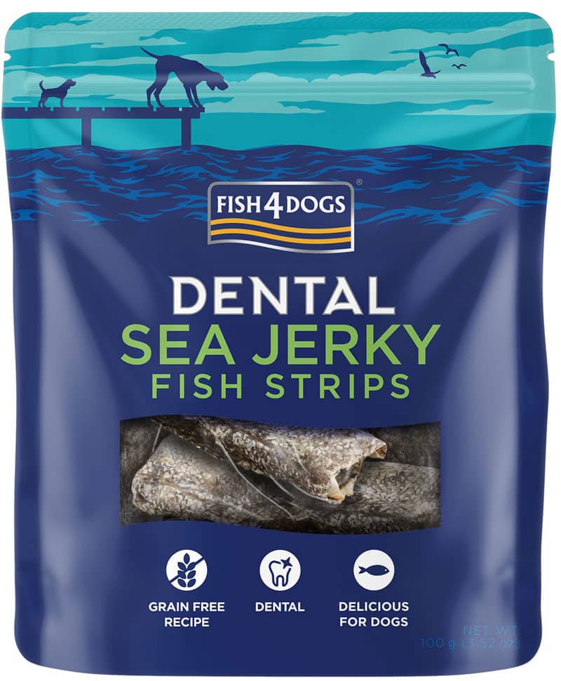 Fish4Dogs Sea Jerky Fish strips, 100g