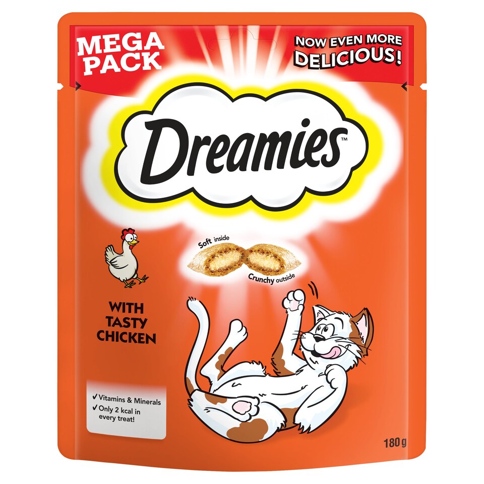 Dreamies Mega pack - Chicken, 180g