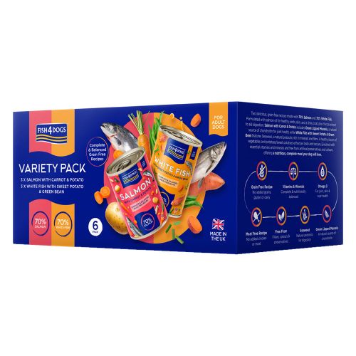 Fish4dogs Finest Fish & Vegetables 6 pack