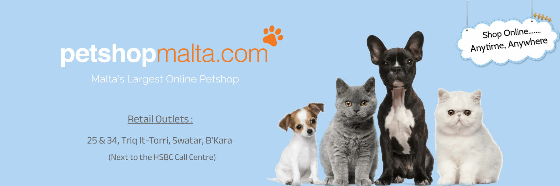 Malta's Largest Online Pet Store