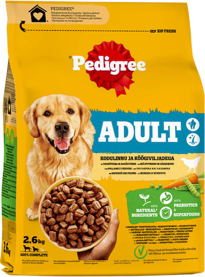 Pedigree Adult Chicken - 2.6 Kgs