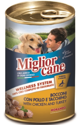 Miglior cane Chicken & Turkey 405g