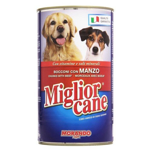 Migliorcane Chunks with beef 1250g