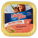 Migliorgatto alutray with salmon, 100g