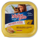 Migliorgatto alutray with chicken and rabbit, 100g