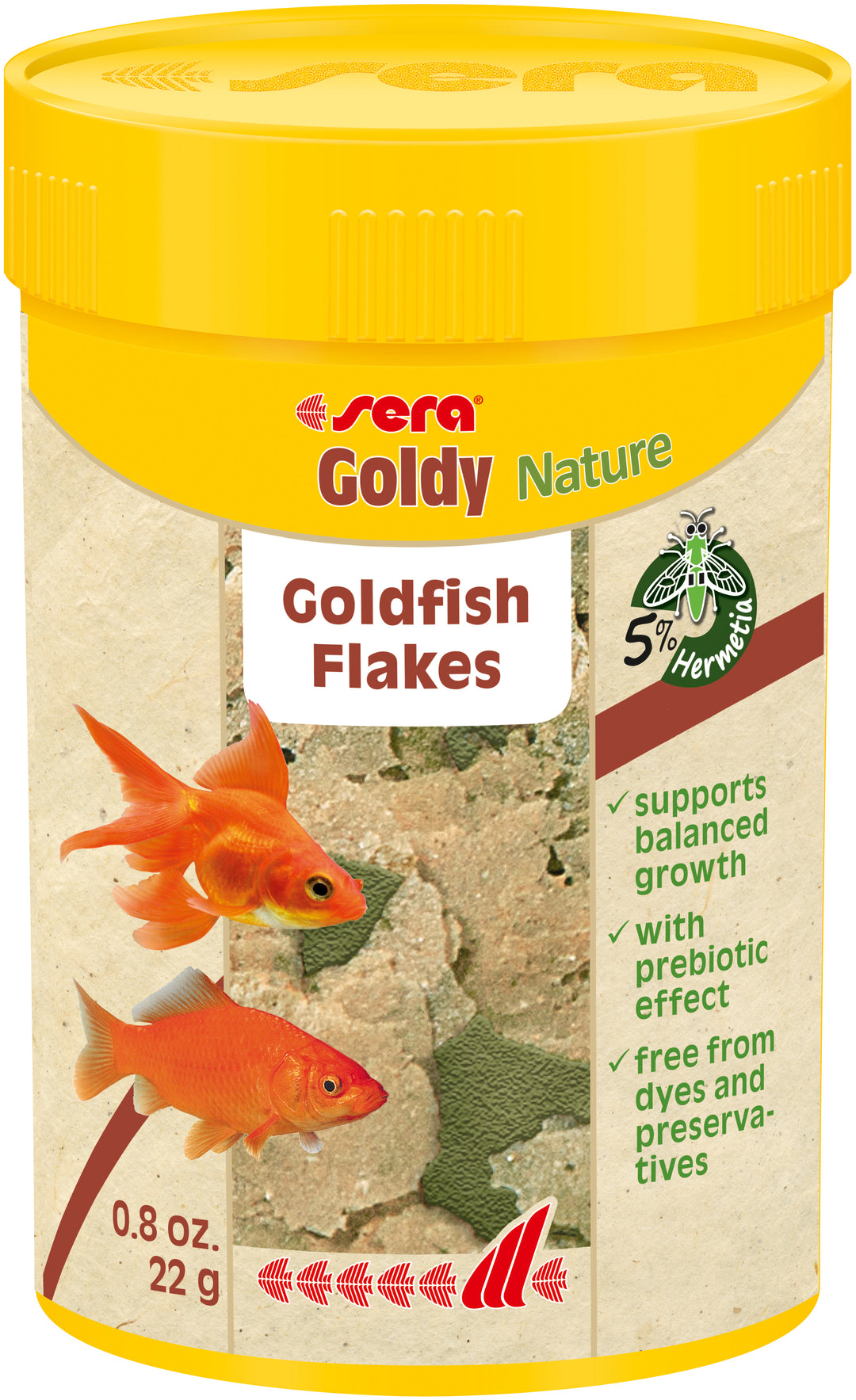 Sera Goldy Nature, Goldfish Flakes