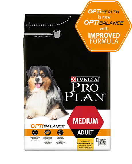 Purina Pro Plan Medium Adult Optibalance (Rich in chicken)