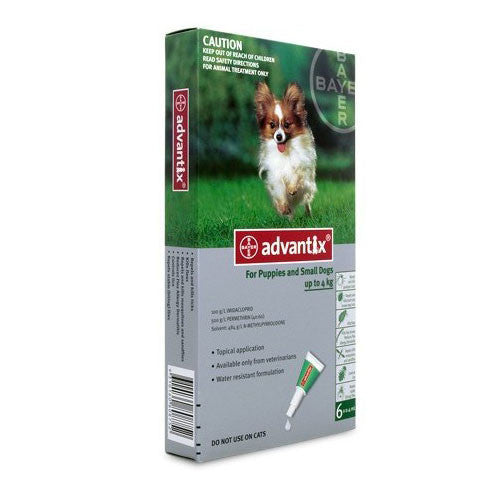 Bayer Advantix Dogs - Up to 4 Kgs