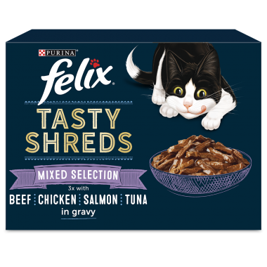 Felix Tasty Shreds 12 pack