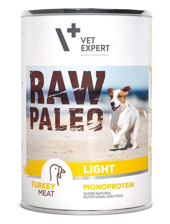 Raw Paleo Mono Protein tin 400g - Light (Turkey)