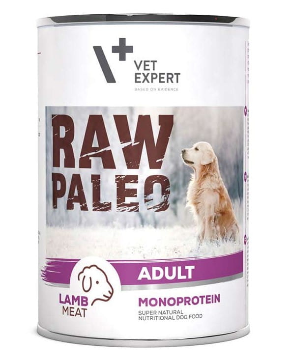Raw Paleo Mono Protein tin 400g - Adult (Lamb)