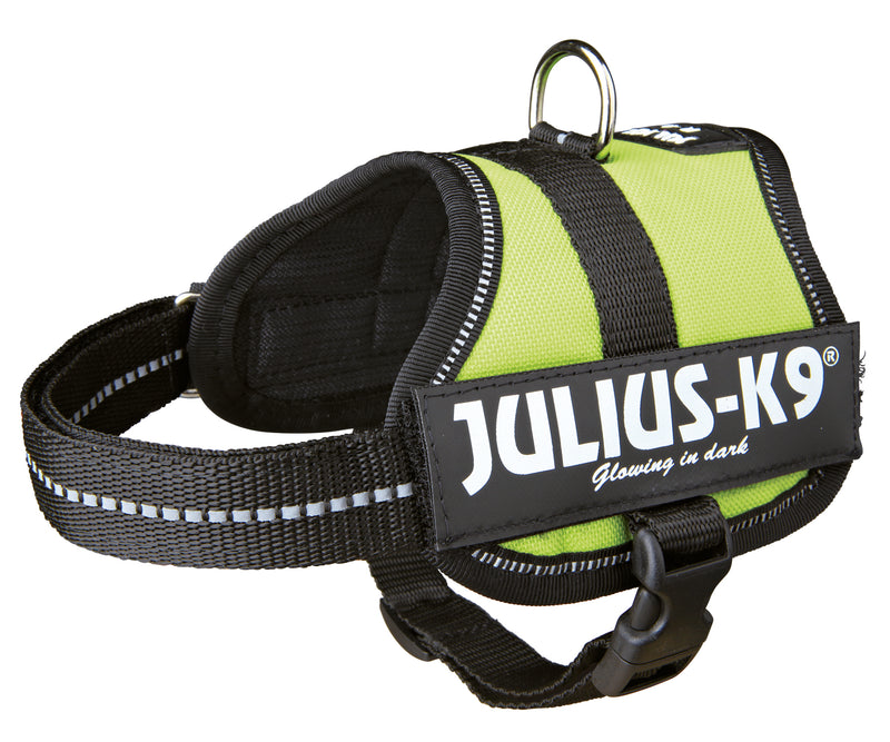Julius-K9 Powerharness, Baby 2/XS-S: 33-45 cm, lime green