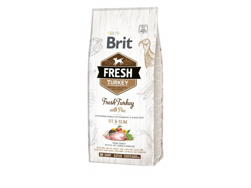 Brit Fresh Light / Senior Turkey with pea, rice, aronia & dandelion
