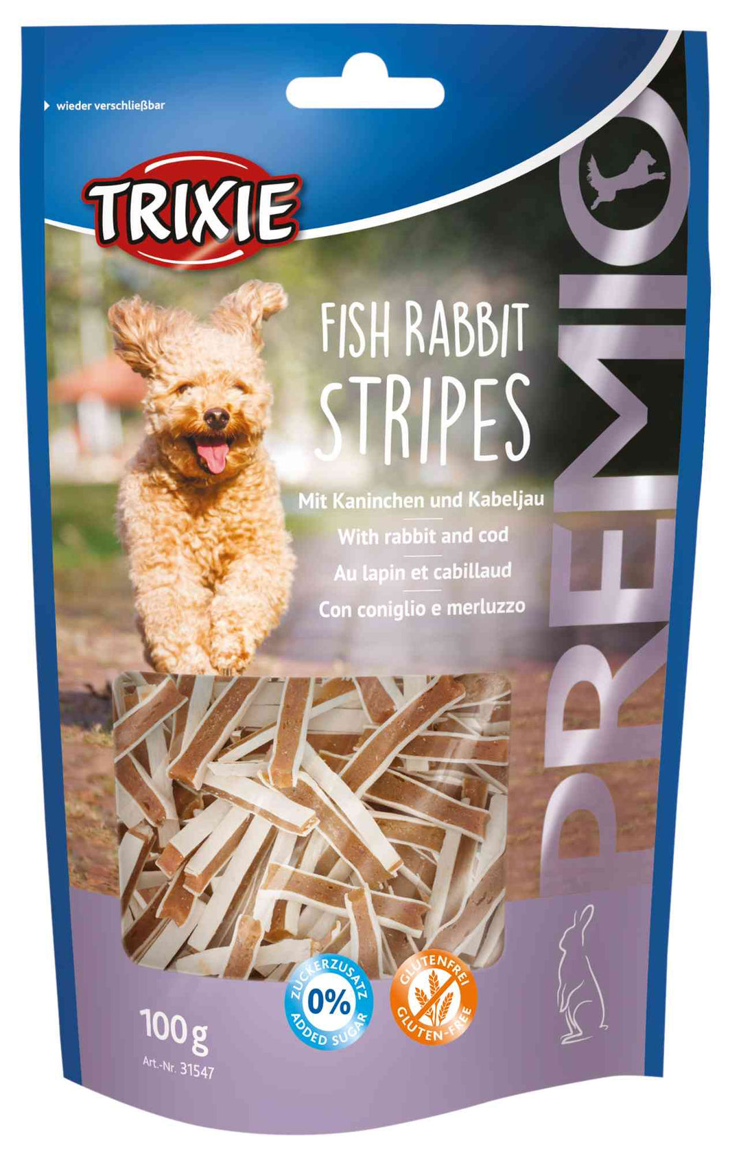 PREMIO Fish Rabbit Stripes