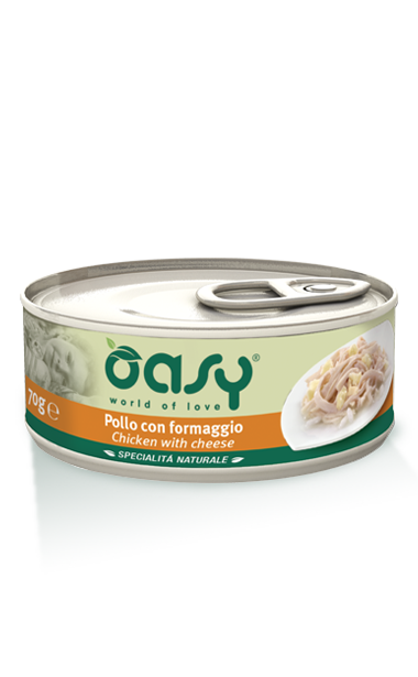Oasy Cat Tin - Chicken with Cheese