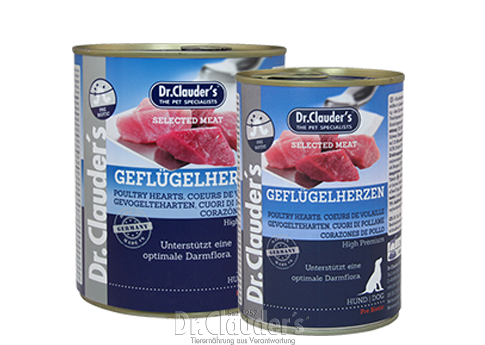 Dr Clauder's Selected Meat - Poultry Hearts