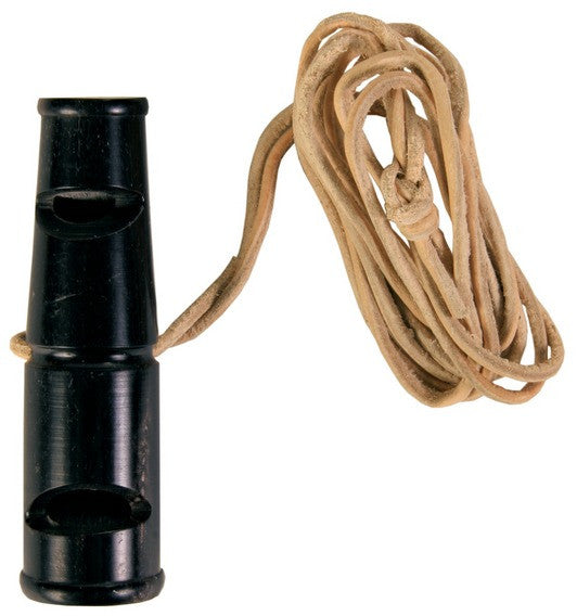 Buffalo horn whistle