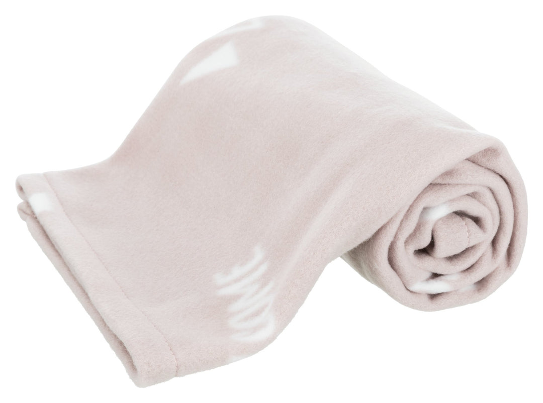 Junior fleece blanket, S-M: 100 x 70 cm, taupe